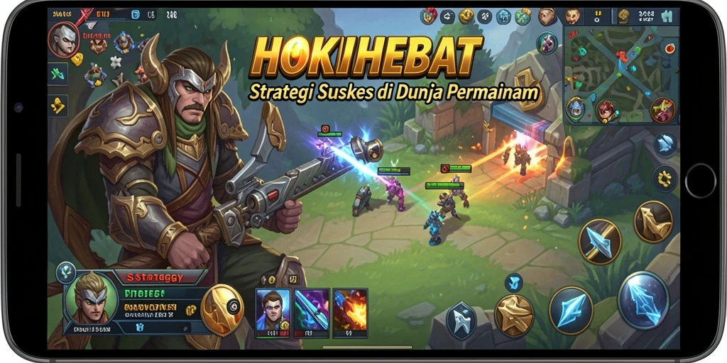 Tampilan antarmuka HOKIHEBAT yang strategis dan menawan.