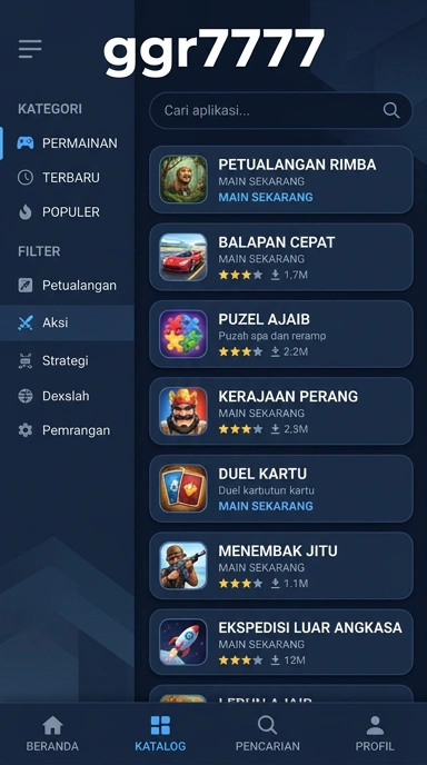 Temukan Aplikasi Terpopuler di ggr7777 — Sumber Utama Unduhan Indonesia